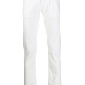 Jacob Cohen slim-fit trousers - White