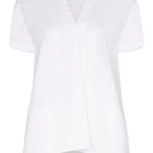 Jil Sander Maria oversized cotton blouse - White