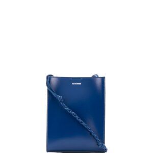 Jil Sander logo crossbody bag - Blue