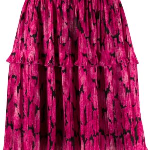 Kenzo Peonie pleated skirt - PINK