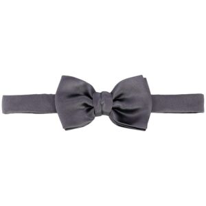 LANVIN silk bow tie - Grey