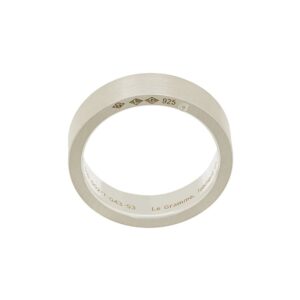 Le Gramme 7 grams slick brushed ring - Metallic