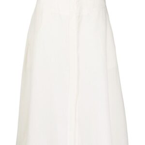 Le Kasha Gizeh high waisted skirt - White