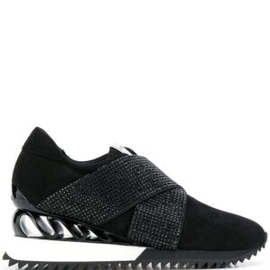 Le Silla crystal embellished sneakers - Black