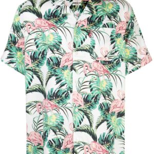 Levi's Flamingo Leaf-print shirt - White