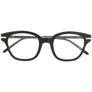 Linda Farrow square frame glasses - BLACK
