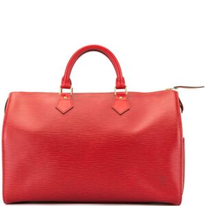 Louis Vuitton pre-owned Speedy 35 handbag - Red