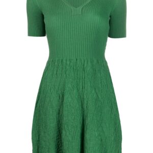 M Missoni ribbed knit dress - Green
