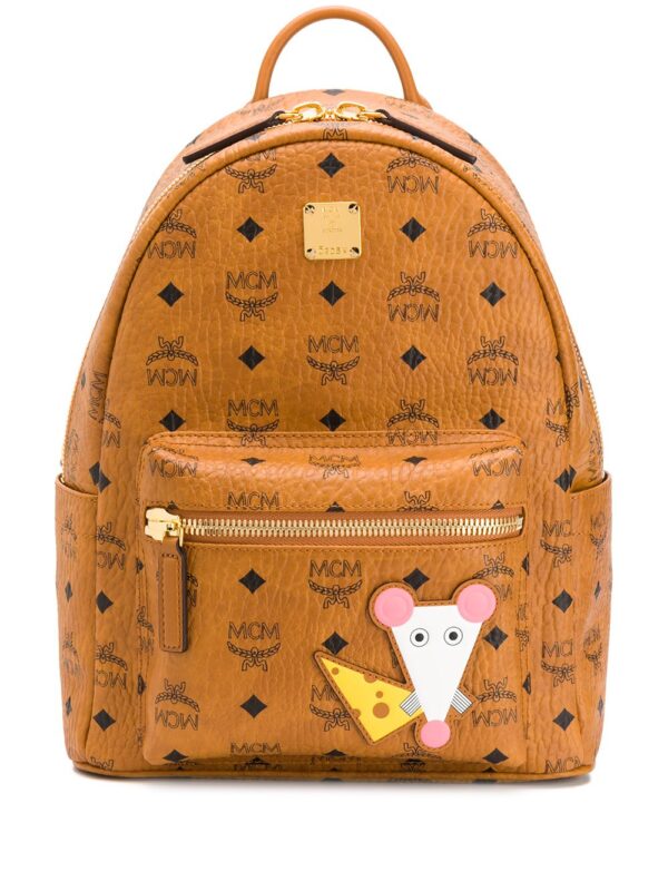 MCM Year Of The Rat Stark backpack - Brown