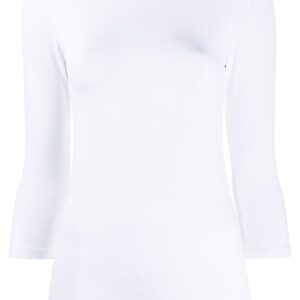 Majestic Filatures 3/4 sleeve slim-fit T-shirt - White