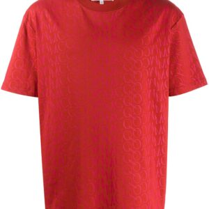 McQ Alexander McQueen monogram-print oversized T-shirt - Red
