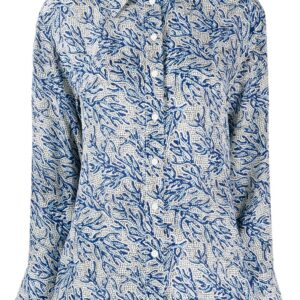 Michael Michael Kors floral blouse - Blue
