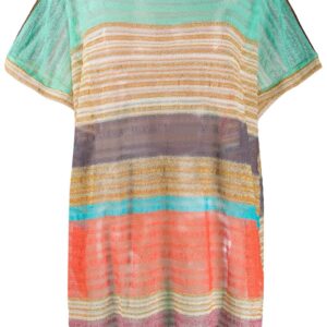 Missoni Mare striped loose-fit top - Green