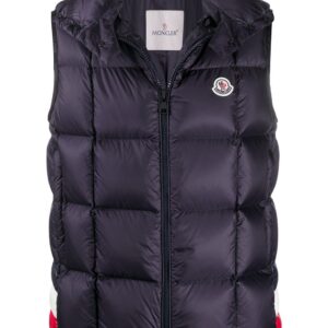 Moncler Rochefort quilted gilet - Blue
