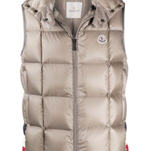 Moncler Rochefort quilted gilet - Grey