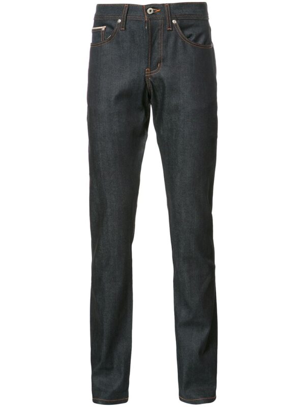 Naked and Famous slim-fit jeans - Blue