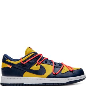 Nike X Off-White Dunk Low University Gold sneakers - Blue