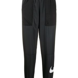 Nike woven swoosh track pants - Black