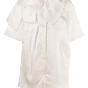 Nina Ricci oversized shirt dress - White