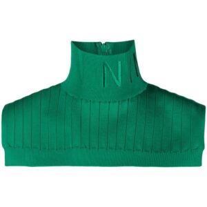 Nina Ricci turtle neck top - Green