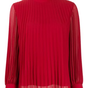 PS Paul Smith pleated design blouse - Red