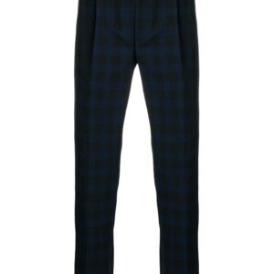 Paul Smith checked trousers - Blue