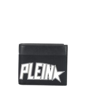 Philipp Plein logo printed credit card wallet - Black