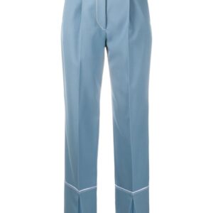 Ports 1961 high rise straight leg trousers - Blue