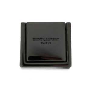 Saint Laurent engraved-logo phone support ring - Red