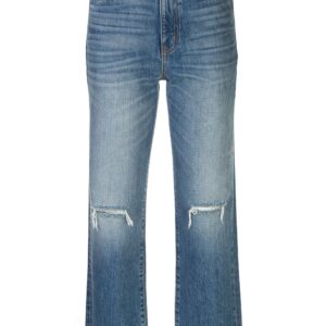 Slvrlake high rise cropped jeans - Blue