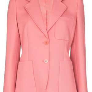 Stella McCartney Eleanor single-breasted blazer jacket - PINK
