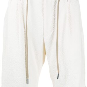 Tagliatore drawstring waist Bermuda shorts - NEUTRALS