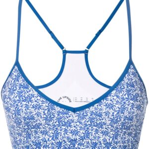 The Upside Zoe floral sport bra - Blue