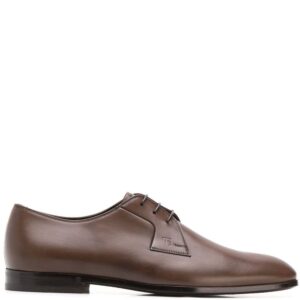 Tod's lace up derby shoes - Brown