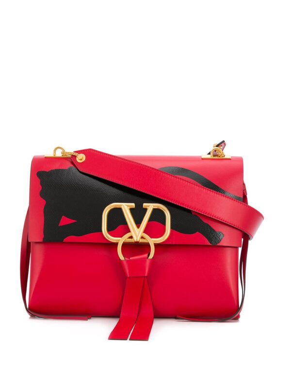 Valentino Garavani VRing shoulder bag - Red