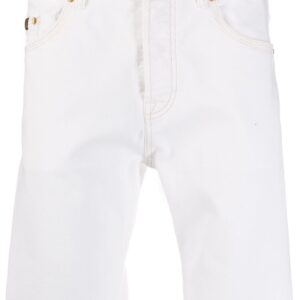 Versace Jeans Couture denim bermuda shorts - White