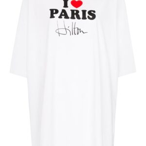 Vetements I Love Paris Hilton T-shirt - White
