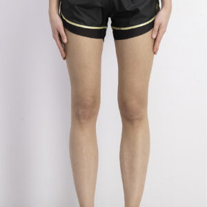 Womens Active Cut Out Shorts Black