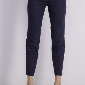 Womens Belted Pants Navy