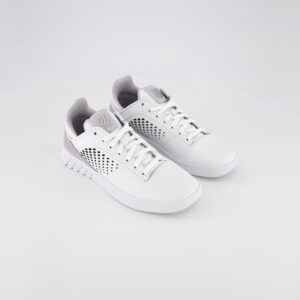 Womens Cutwork Detail Sneakers White/Gray/Lilac