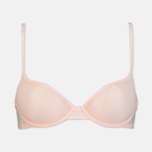 Womens Demi Lightly Lined Non-Padded Underwire Bra Light Peach