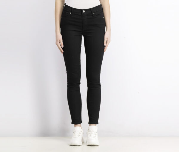 Womens Denim True Skinny Jeans Black