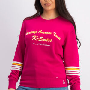 Womens Embroidered Pullovers Sweatshirt Sangria