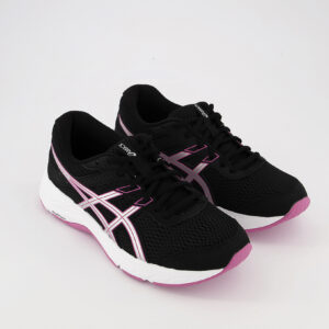 Womens Gel-Contend 6 Running Shoes Black/Pink Glo