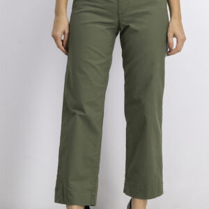 Womens High-Rise Skinny Ankle Pants Olive