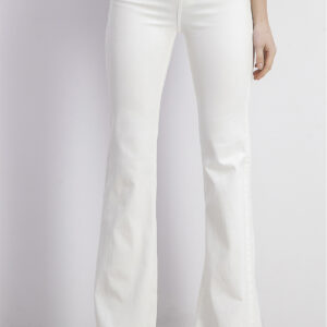 Womens High Waist Jeans White