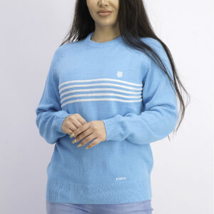 Womens Knit Sweaters Blue