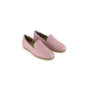 Womens Lena Pearlised Loafers Rose
