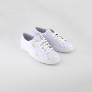 Womens Love Patent Shoes White