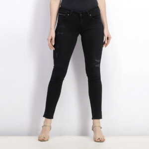 Womens Low Rise Skinny Sophie Jeans Black